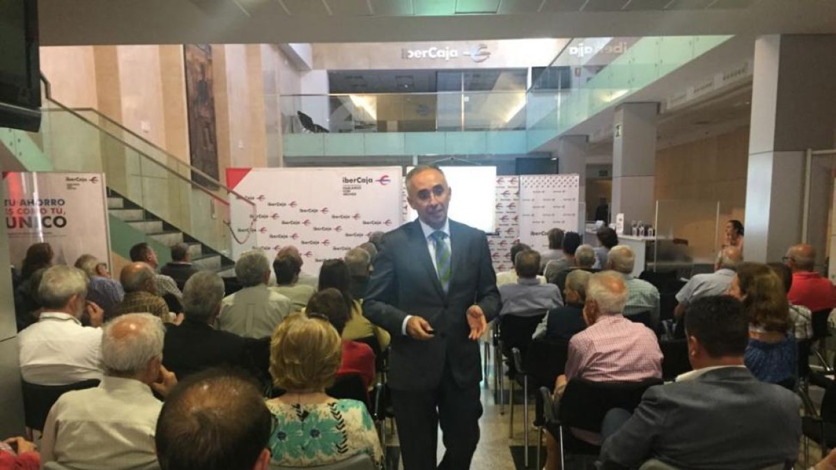 Roberto rilova durante la jornada-