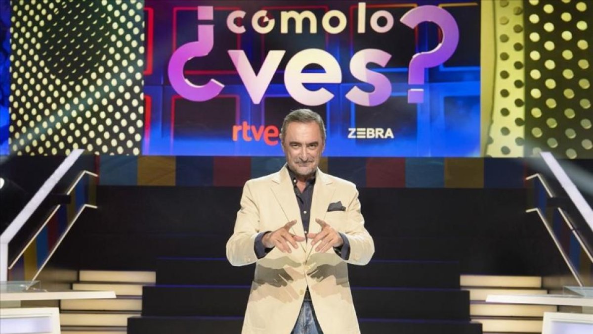 El periodista Carlos Herrera, presentador de ¿Cómo lo ves?-TVE