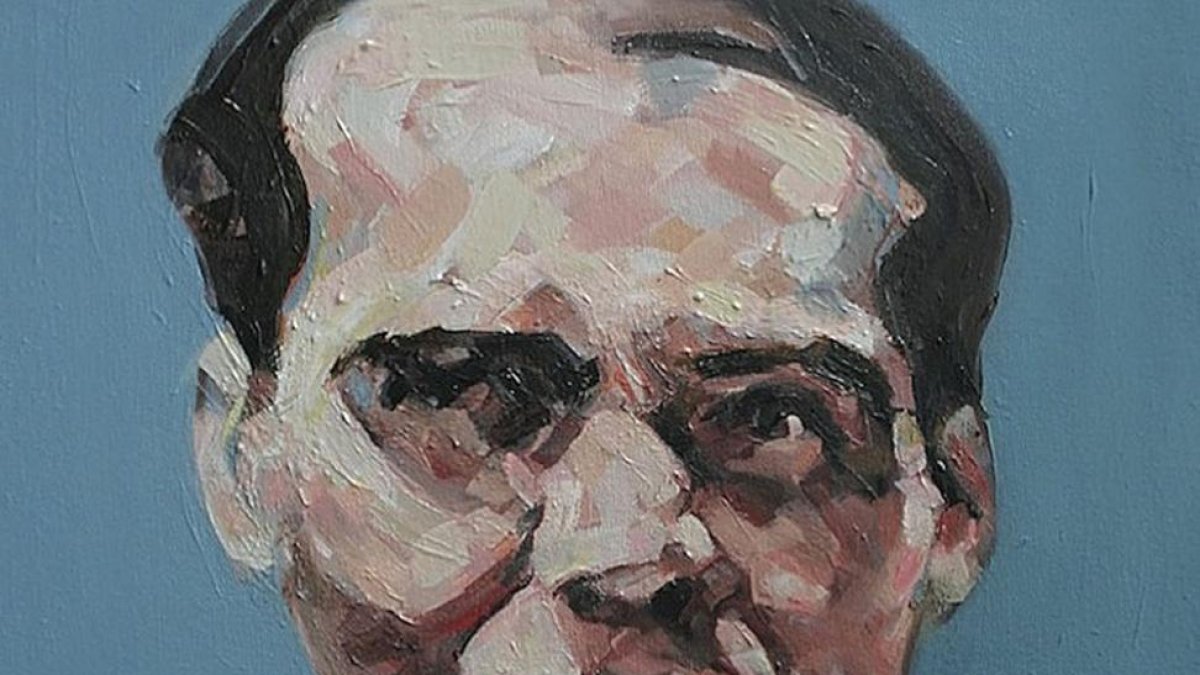 Un retrato de Lorca de Yolanda Dorda ilustra la portada del disco que incluye 'Scherzo'.-