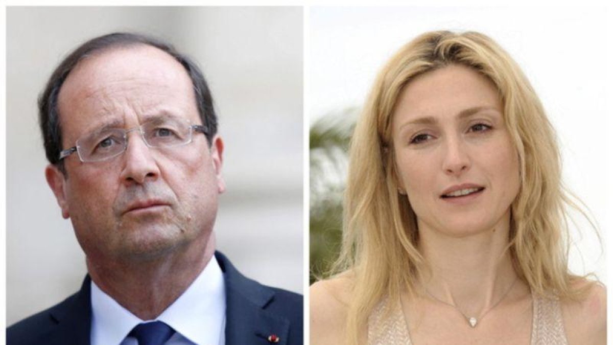 François Hollande y su actual pareja Julie Gayet.-YOAN VALAT/CHRISTOPHE KARABA / EFE