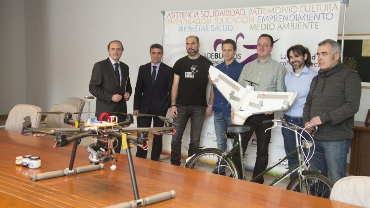Imagen de la presentación del programa Emprendedores.-ECB