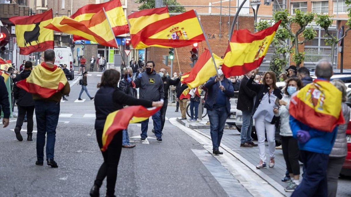 Protestas en Valladolid.