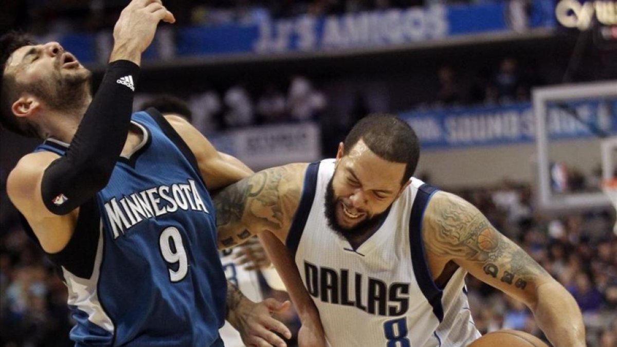 Ricky Rubio no pudo sumar la victoria pese a llegar de nuevo a las 10 asistencias.-AP