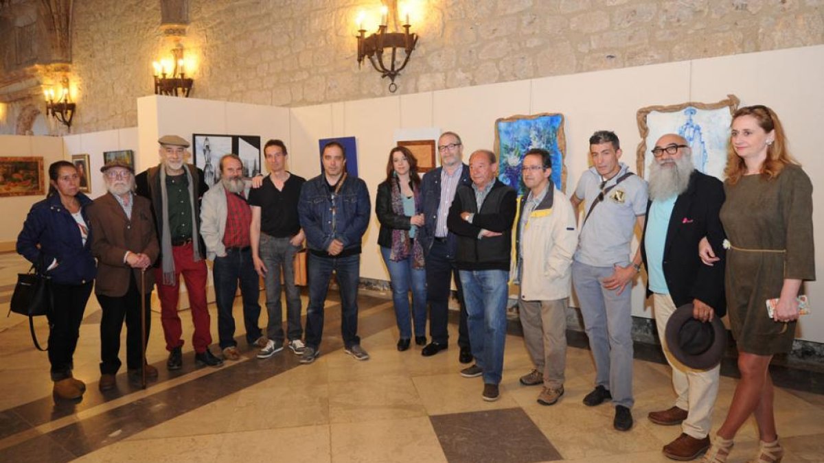 La Asociación Entredessiguales vuelve al Monasterio de San Juan con sus obras.-Israel L. Murillo