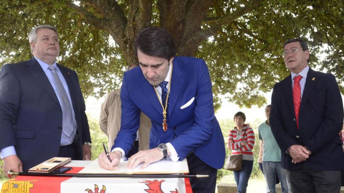 Suárez Quiñones agradeció el nombramiento.-ICAL