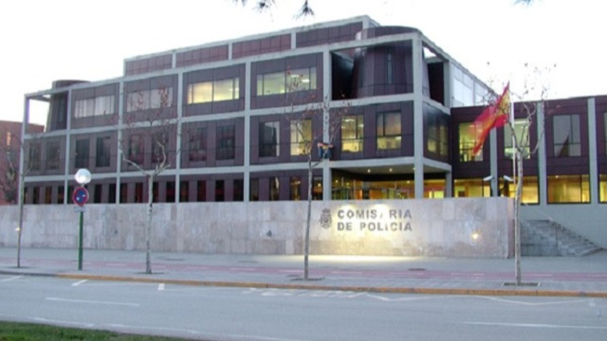 Imagen de la comisaría de Policía Nacional en Burgos. ECB