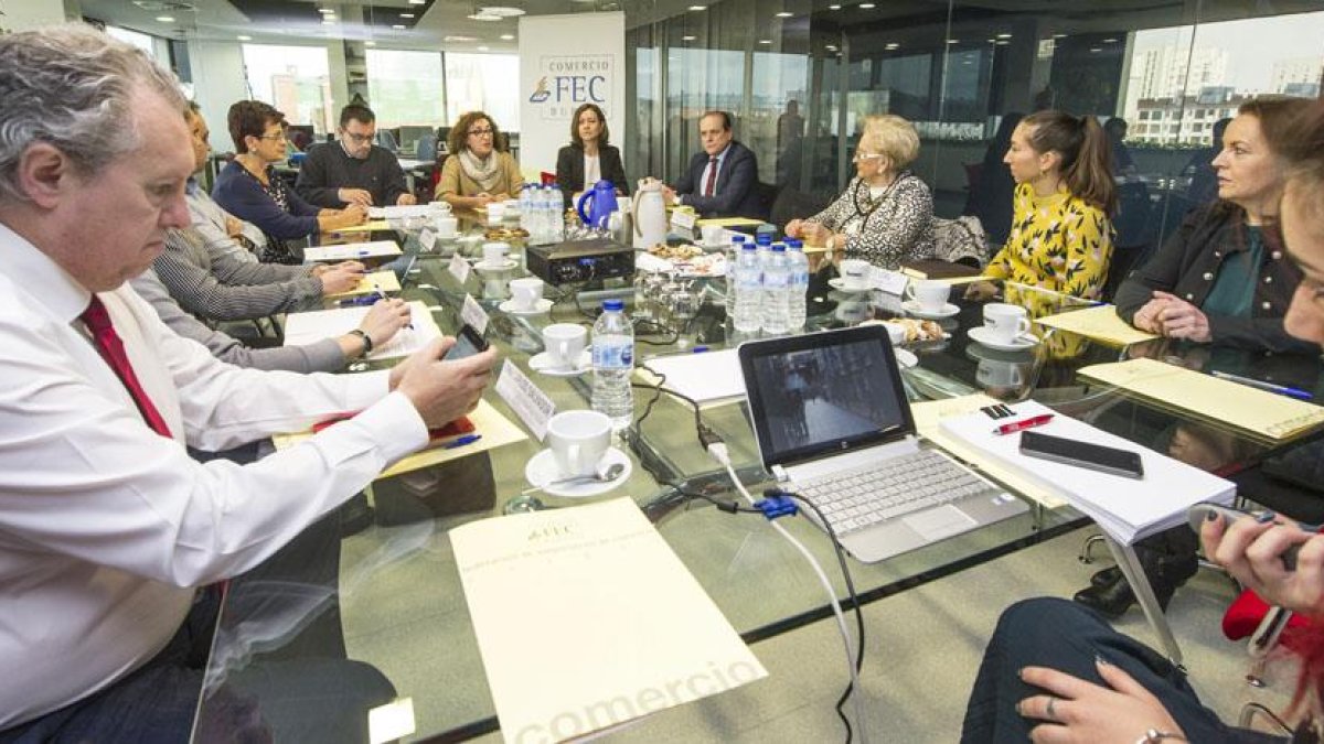 La sede de la FEC fue el escenario para el desarrollo de la jornada.-ISRAEL L. MURILLO