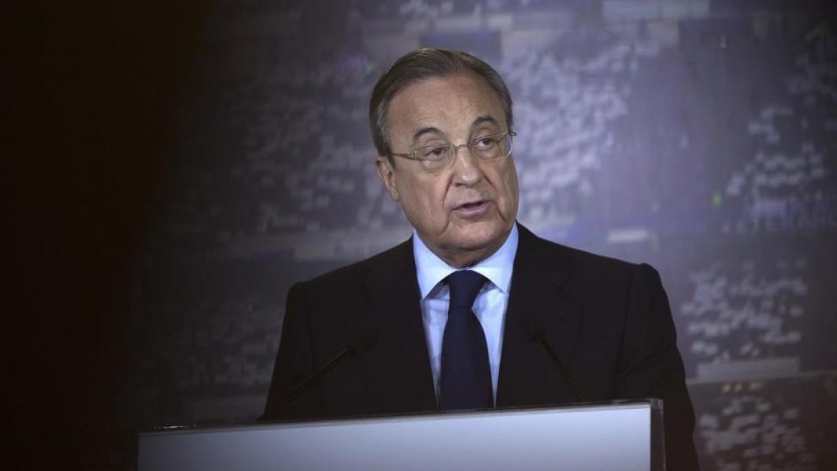 Florentino Pérez.-AP / FRANCISCO SECO