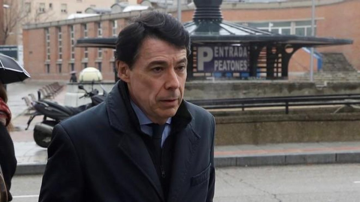 El expresidente de la Comunidad de Madrid Ignacio González.-BALLESTEROS (EFE)