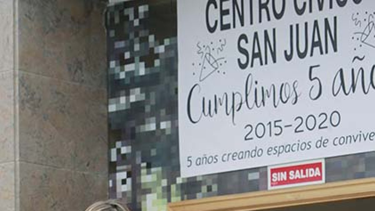 Sonia Rodríguez en el centro cívico San Juan. RAÚL G. OCHOA