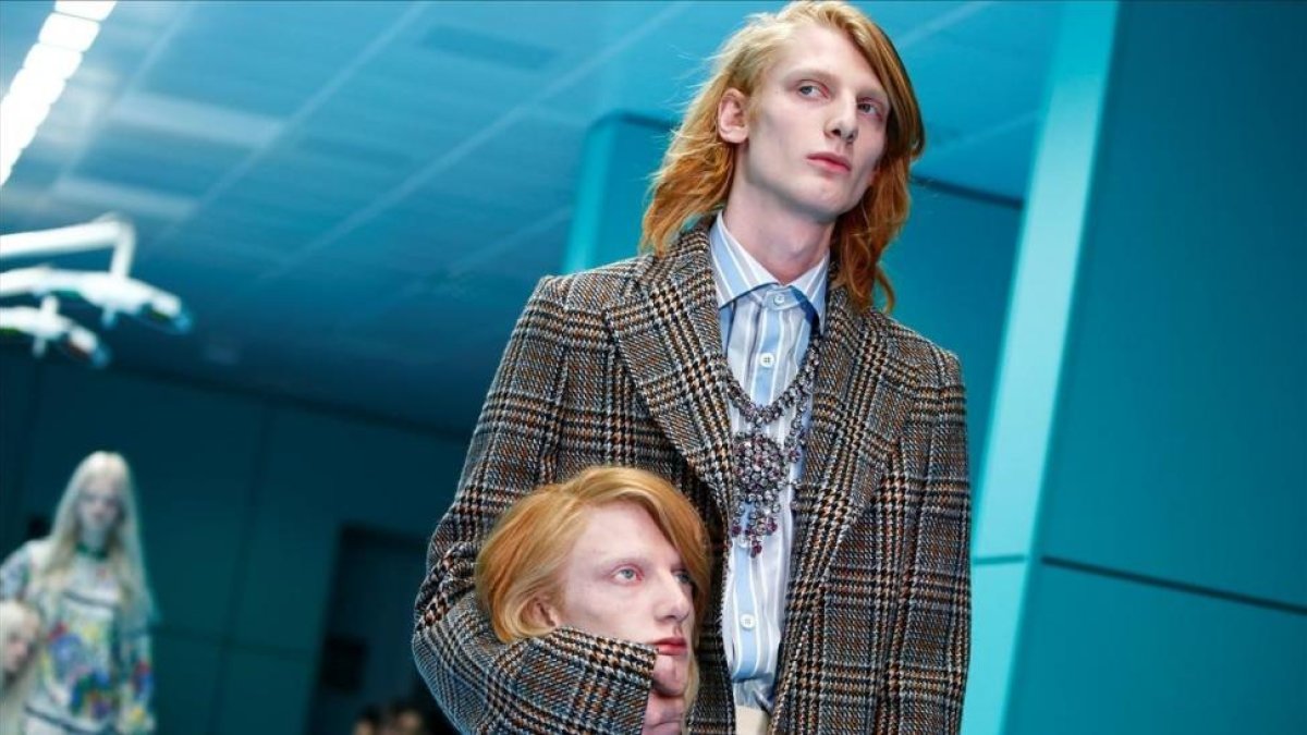 Desfile de Gucci.-/ REUTERS / TONY GENTILE