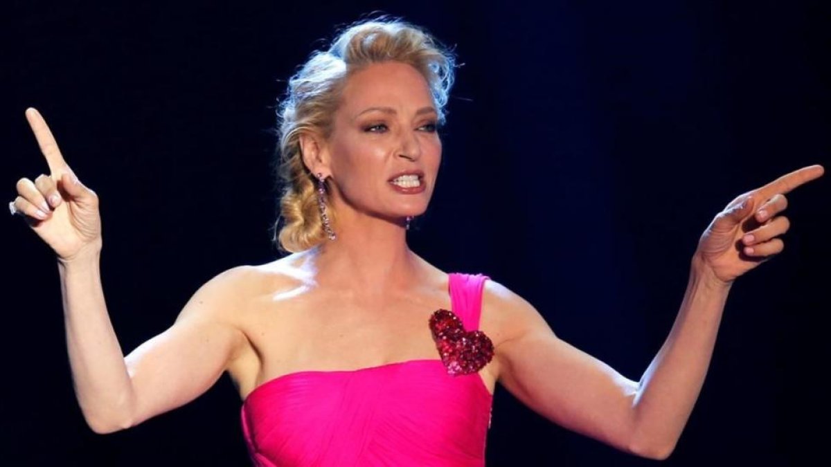 Uma Thurman, en Cannes, en mayo de este año.-REUTERES / JEAN-PAUL PELISSIER