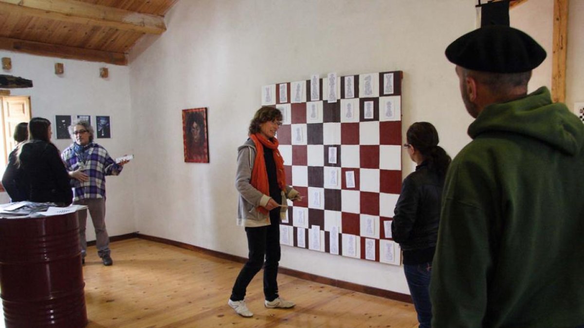 Dorien Jongsma es la cara más visible del colectivo artístico multidisciplinar con sede central en El Hacedor.-G.G.