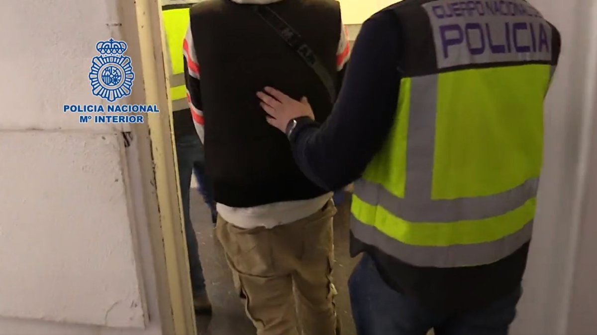 a Policía Nacional detiene a 14 personas como presuntos autores de 98 grafitis en trenes