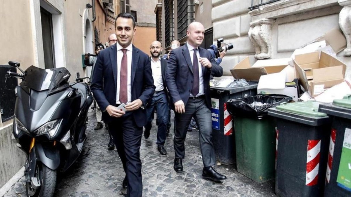 De Maio, paseando por Roma-GUISEPPE LAMI