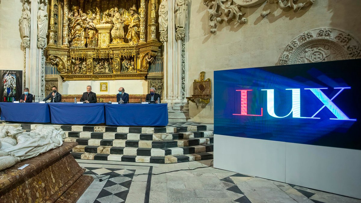 Imagen de la presentación de la exposición Las Edades del Hombre en Burgos. SANTI OTERO
