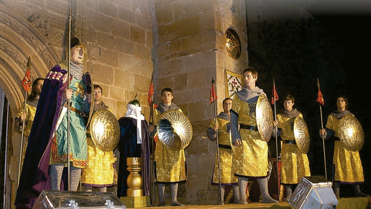 La leyenda de los Siete Infantes de Lara es una de las representaciones históricas mas populares de la provincia. ECB