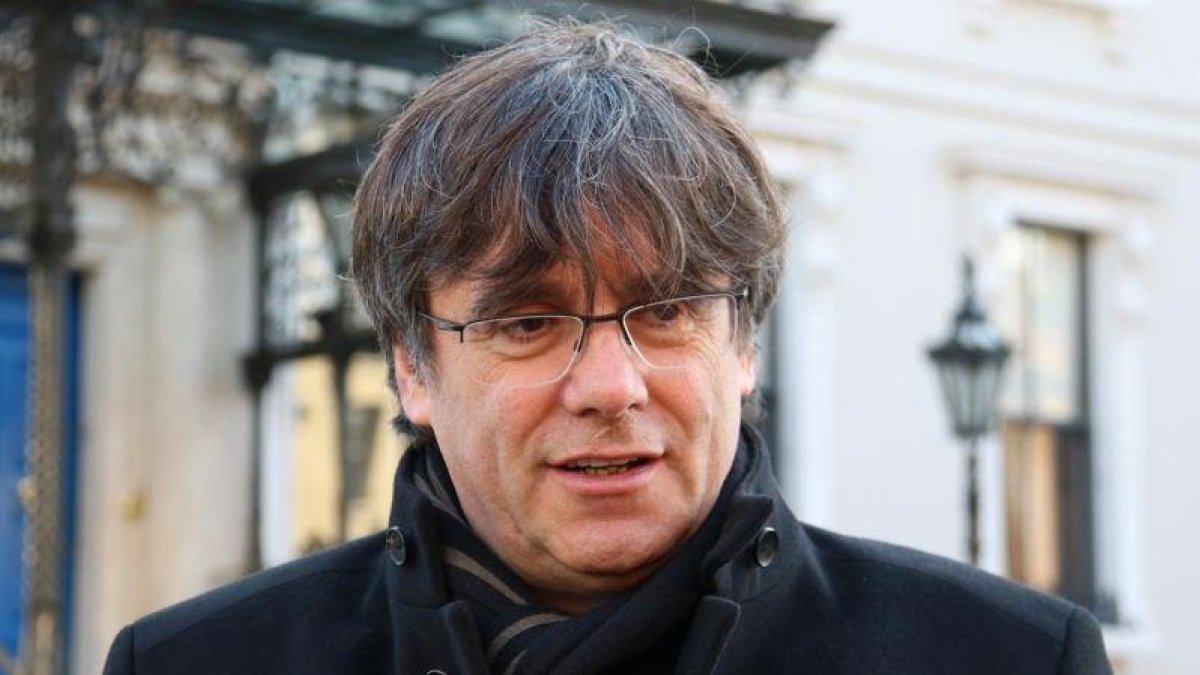 Carles Puigdemont, en una imagen de ayer, en Dublín.-NATÀLIA SEGURA (ACN)