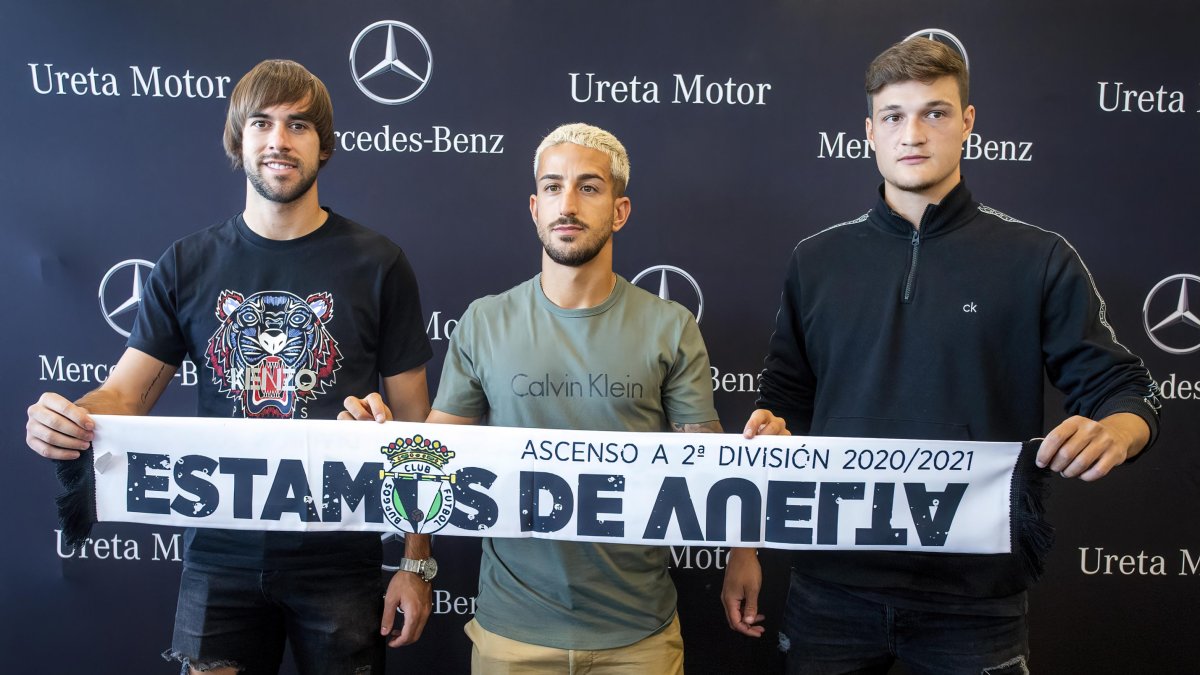 José Antonio Caro, Ernesto Gómez y Miguel Ángel Rubio. SANTI OTERO