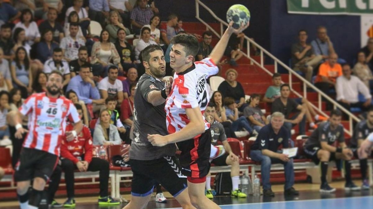Celorrio, durante su etapa en el Puerto Sagunto. FOTO CEDIDA PO EL BM BURGOS