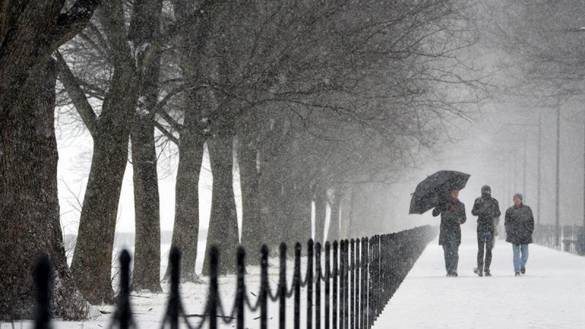 Entre los fallecidos como consecuencia de la situación extrema, cinco murieron en el estado de Wisconsin, cuatro en Texas, uno en Dakota Norte y otro en Misuri.-EFE/Archivo