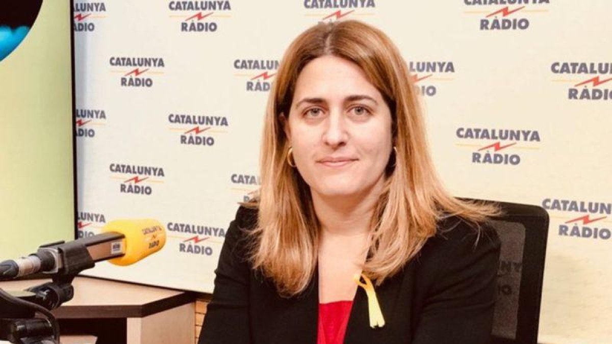 Marta Pascal, en Catalunya Ràdio, este miércoles.-EL PERIÓDICO