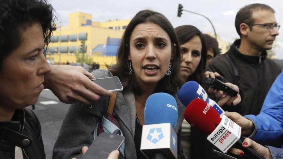 Irene Montero, portavoz adjunta de Podemos en el Congreso.-EFE / FERNANDO ALVARADO