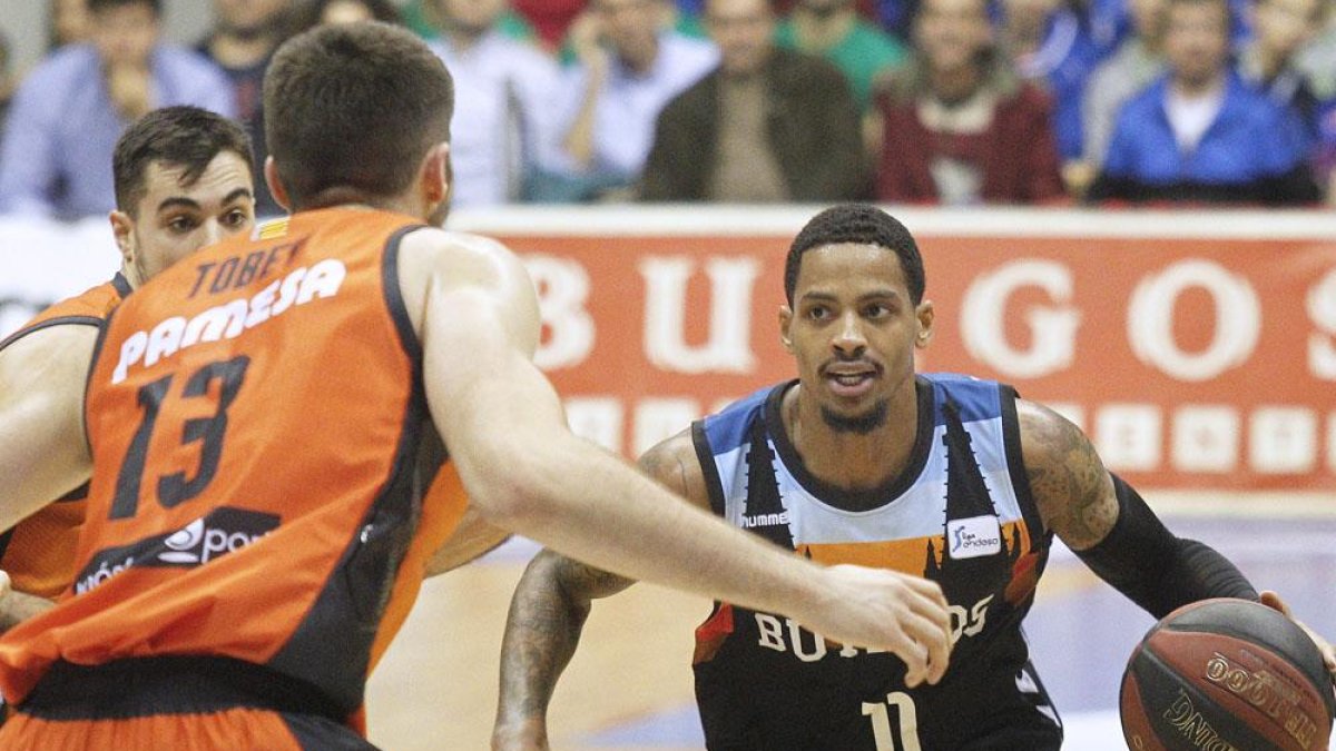 Frazier en acción en el choque frente a Valencia del pasado fin de semana-Santi Otero