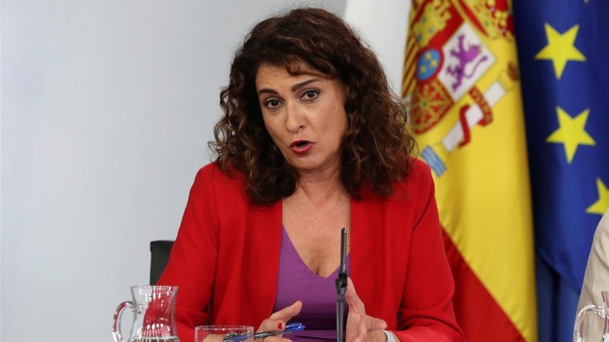 La ministra de Hacienda, María Jesús Montero, en julio pasado. /-EFE / J. J. GUILLÉN