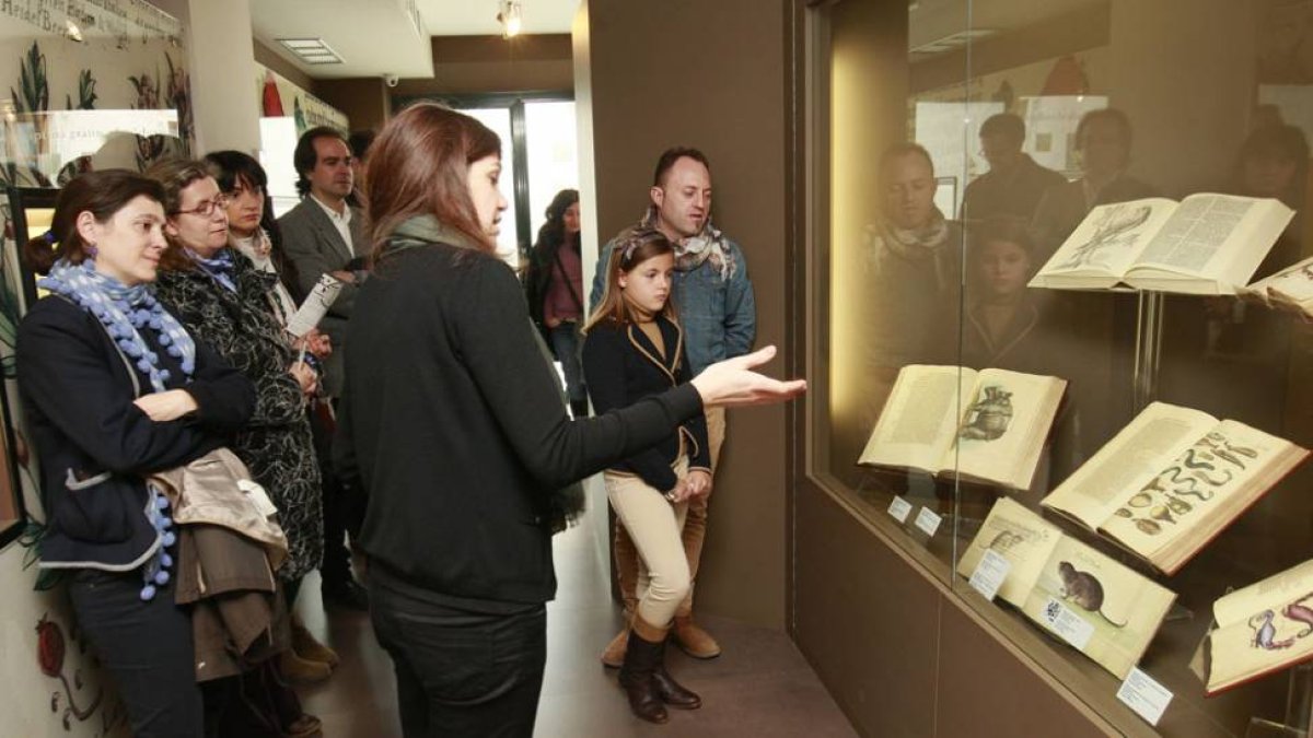 La única celebración del Museo del Libro Fadrique de Basilea por su quinto cumpleaños será una jornada de puertas abiertas mañana.-Raúl Ochoa