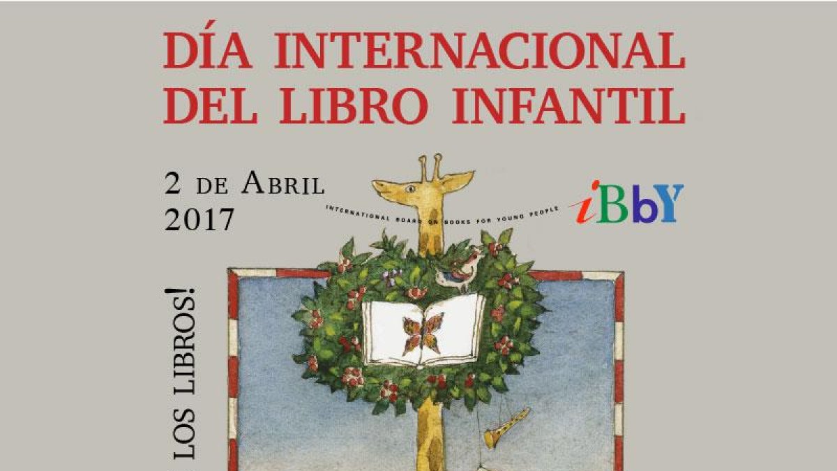Cartel del Día Internacional del Libro Infantil.-