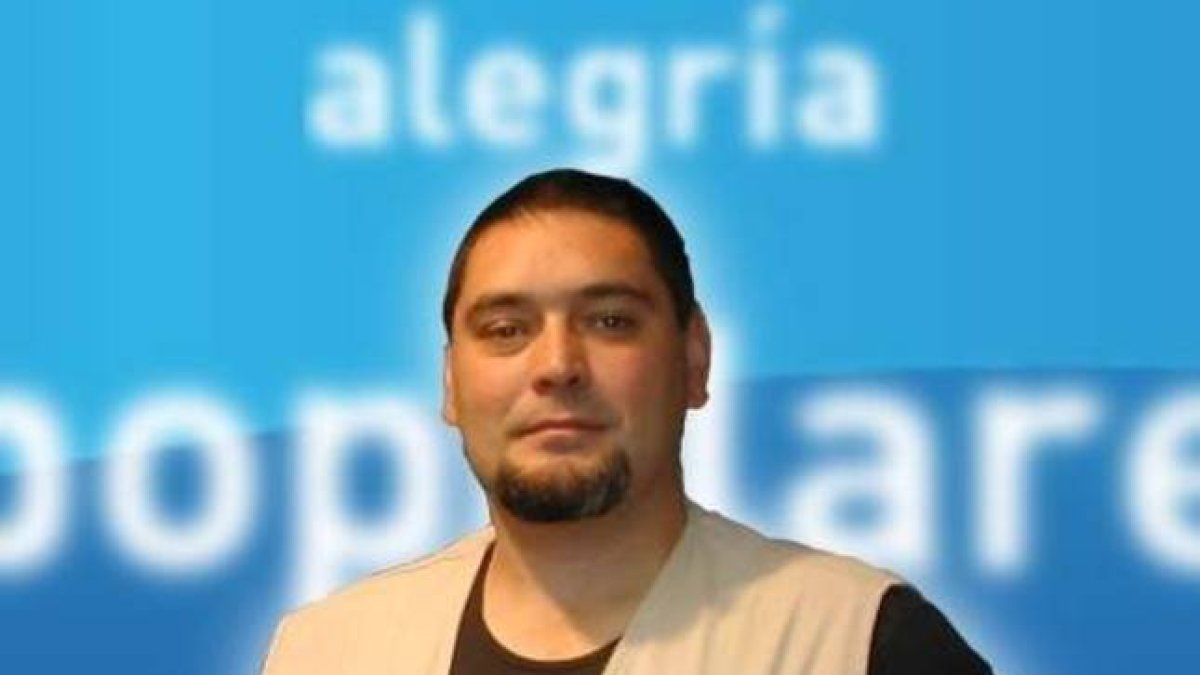El exconcejal del PP de Álava Rodrigo García Saenz de Cortazar que participa en la lucha contra el Estado Islámico en Siria.-PP VASCO