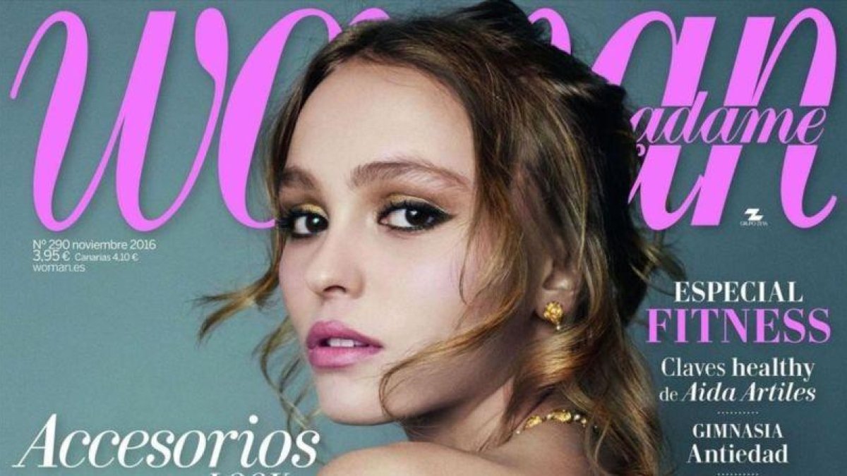 La hija de Johnny Depp, portada de la revista 'Woman MF'.-EL PERIÓDICO
