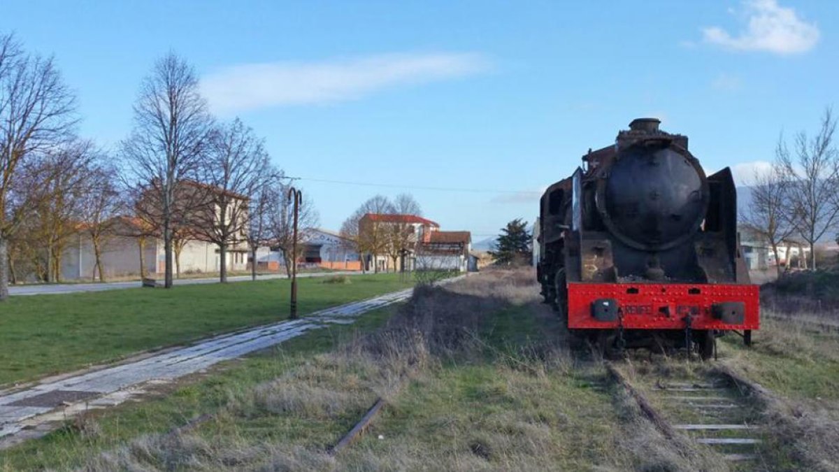 Uno de los enclaves de la vía verde por Merindades será la antigua estación de Villarcayo Horna.-ECB
