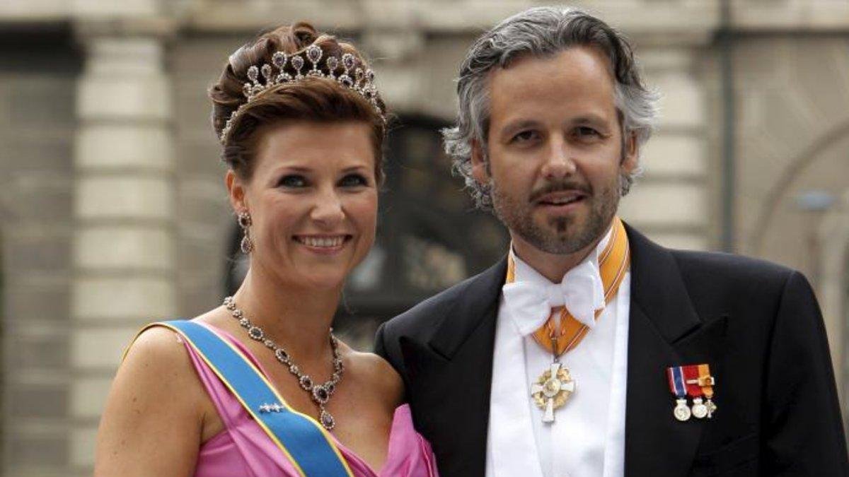 Marta Luisa y Ari Behn, en 2010.-