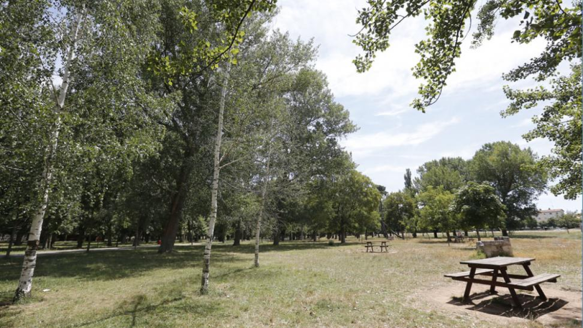 El parque de El Parral estará en obras quince meses.-RAÚL OCHOA