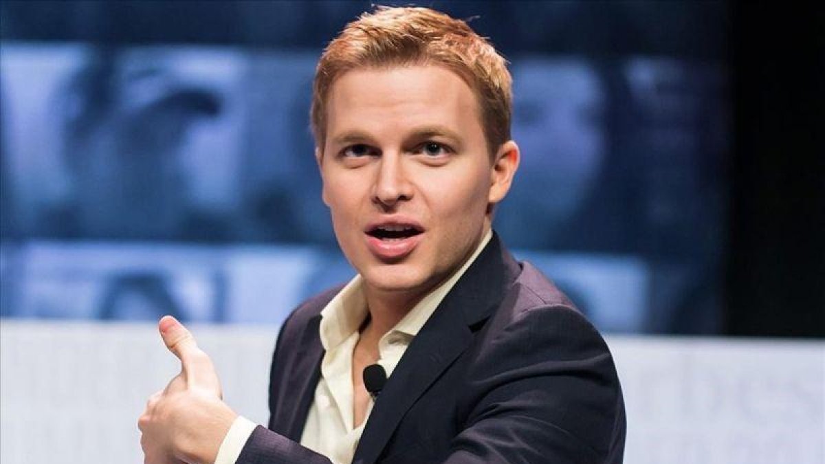 El periodista Ronan Farrow.-EL PERIÓDICO