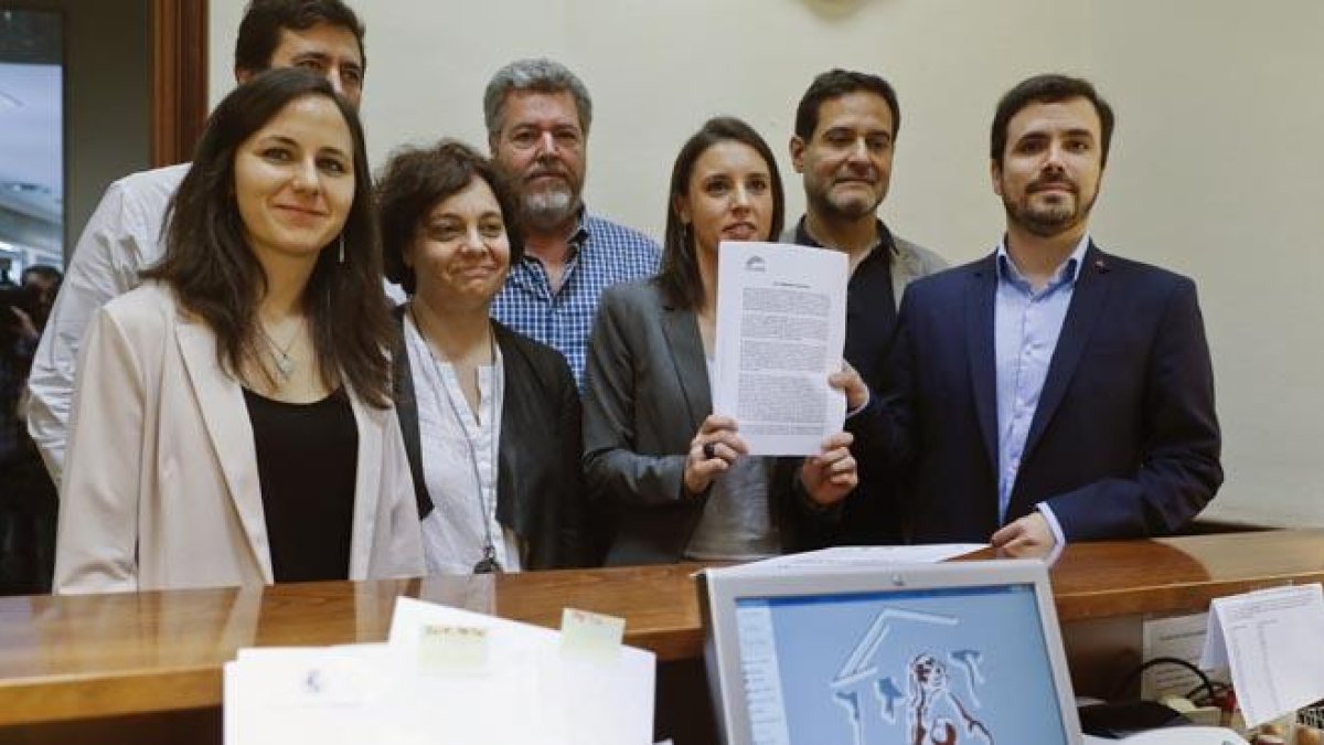 Pablo Iglesias, candidato a la Moncloa.-
