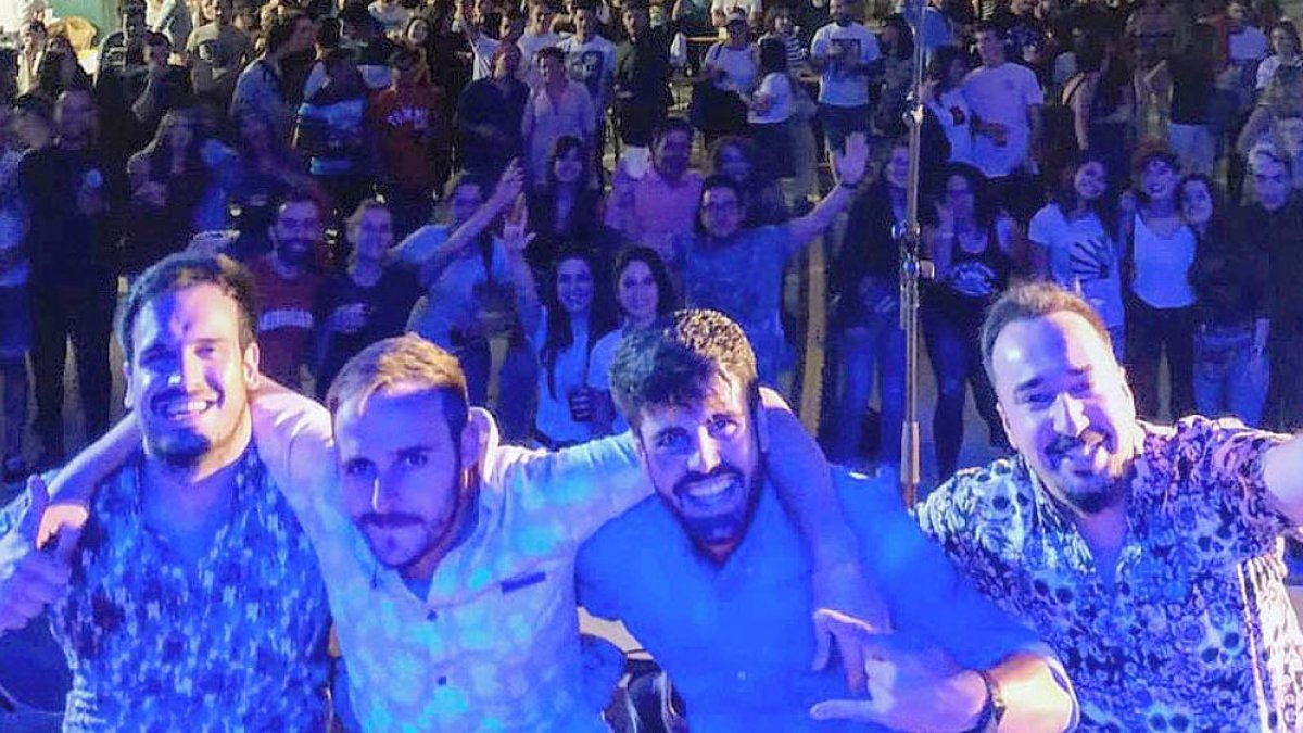 El grupo burgalés Lobocordero, beneficiario de las ayudas, lanzará próximamente su nuevo trabajo discográfico: 'Antípodas'. ECB