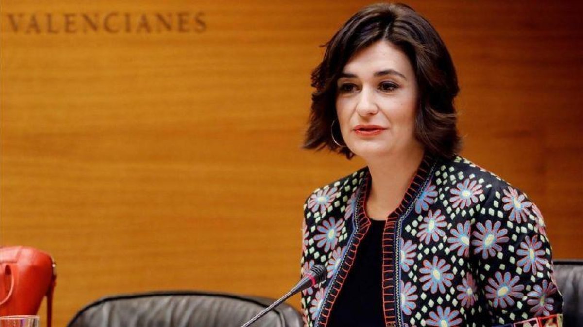 La nueva ministra de Sanidad, Carmen Montón, en una imagen de archivo.-KAI FOERSTERLING (EFE)