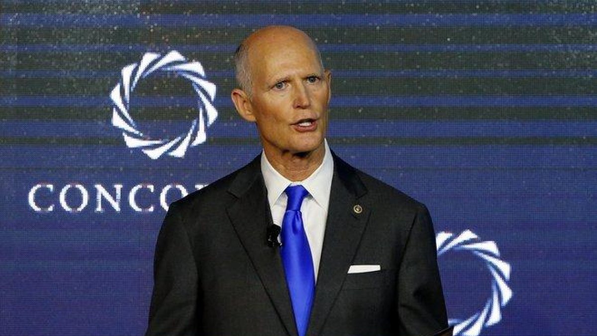Rick Scott, senador estadounidense del estado de Florida.-EFE