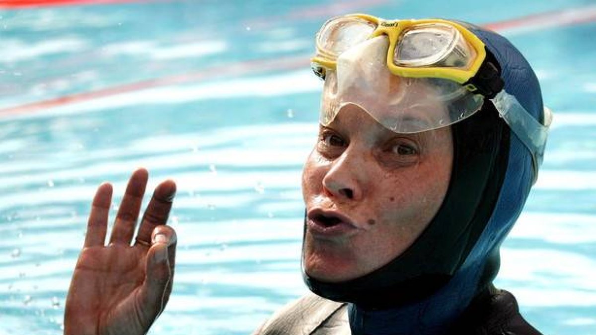 La buceadora rusa Natalia Molchanova, en una imagen de archivo.-EFE