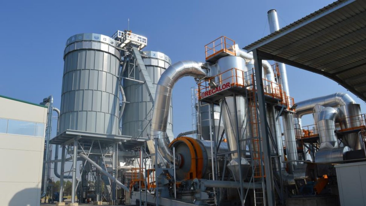 Instalaciones de la empresa maderera Naturpellet.-EL MUNDO