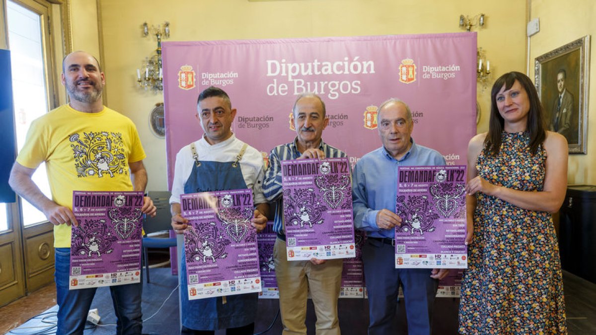 Imagen de la presentación del Demanda Folk. SANTI OTERO