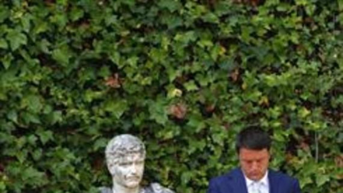 Renzi, antes de un encuentro oficial en Roma, en el 2014.-ARCHIVO / REUTERS