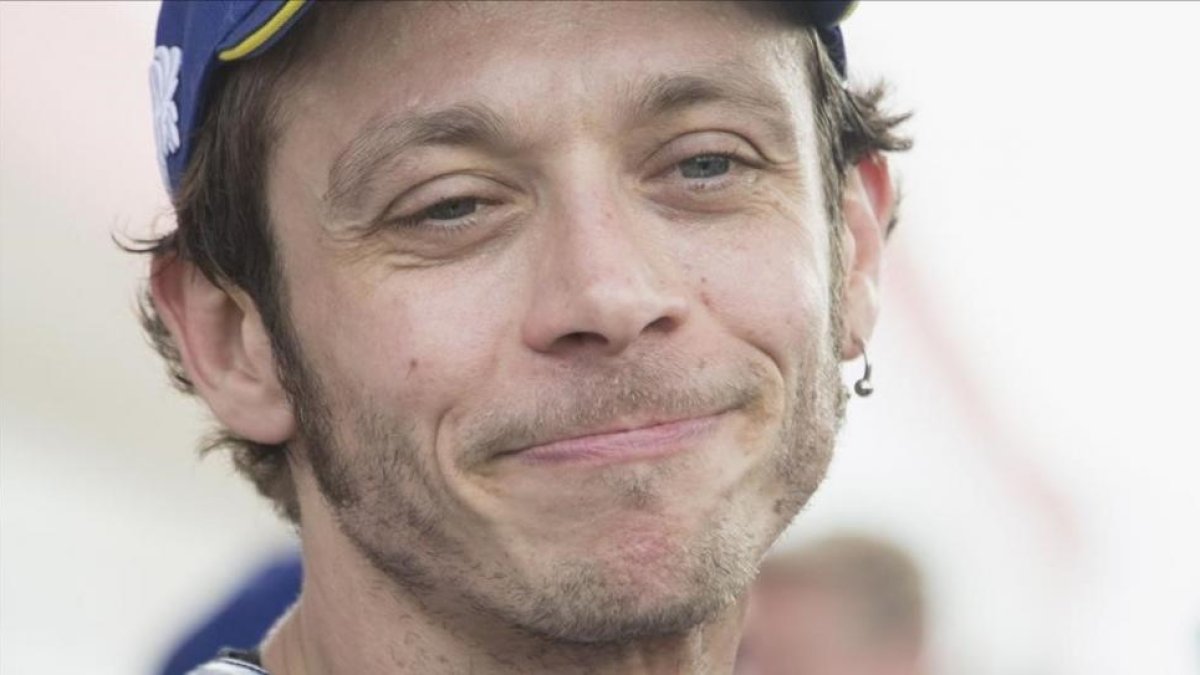 Valentino Rossi, en el último Gran Premio de Valencia.-MICRO LAZZARI