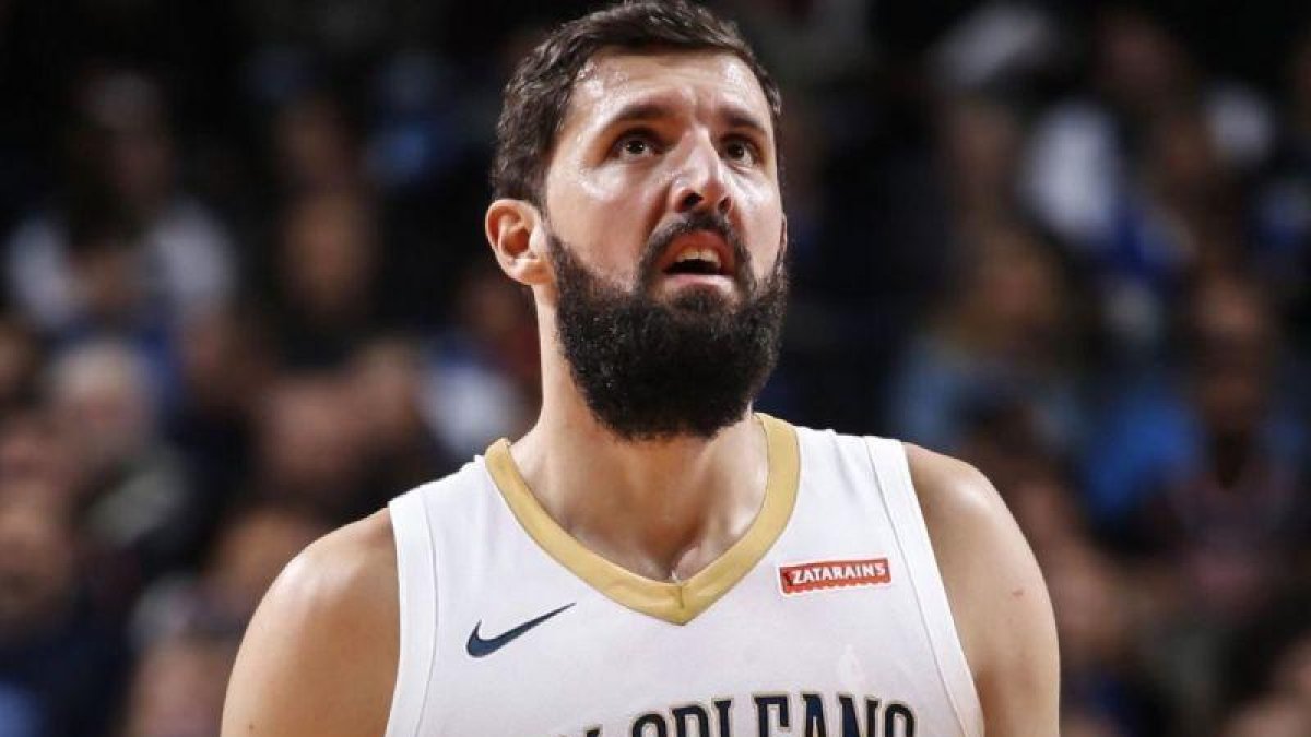 Nikola Mirotic en un partido de los Pelicans.-THEARON W. HENDERSON