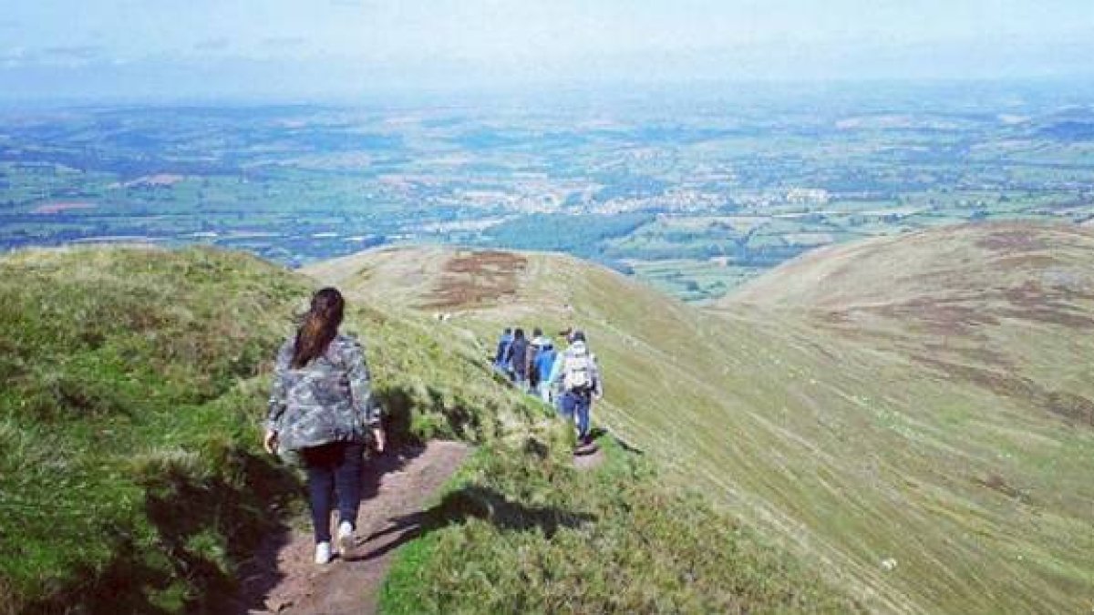 El parque nacional de Brecon Beacons, en Gales, es visitado por centenares de turistas cada año.-Foto: TWITTER / BRECON_NEWS