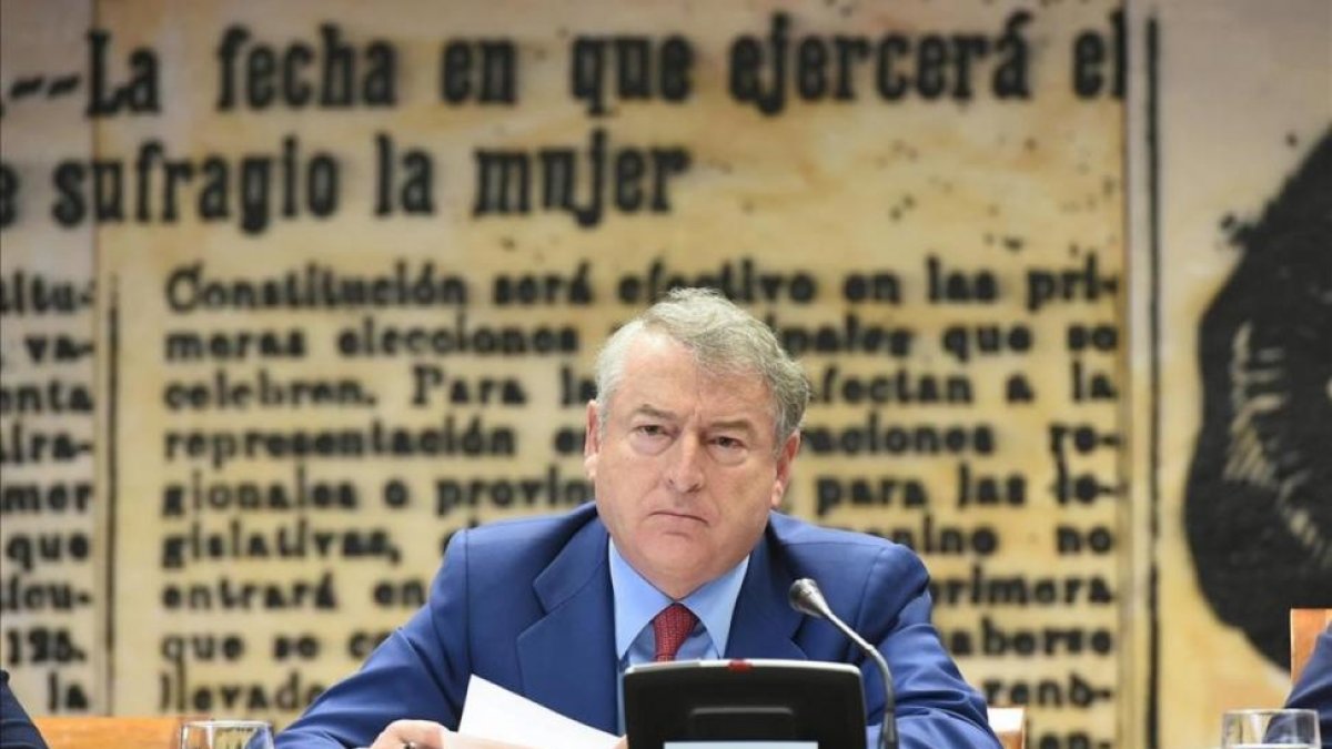 El presidente de RTVE, José Antonio Sánchez.-/ FERNANDO VILLAR / EFE
