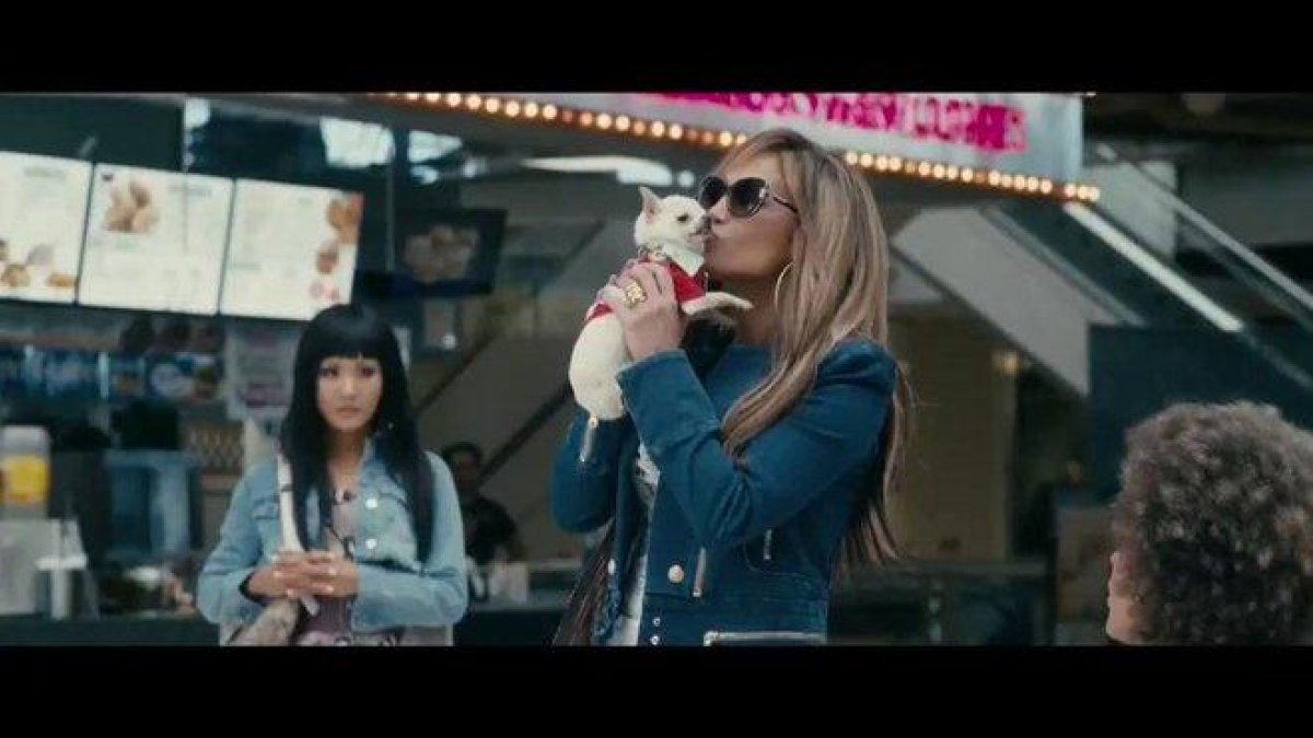 Jennifer Lopez, en el papel de Ramona, en la película ’Estafadoras de Hollywood’.-